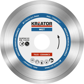 Varo דיסק יהלום לאריחים וקרמיקה ''4.5 רטוב      KRT081101